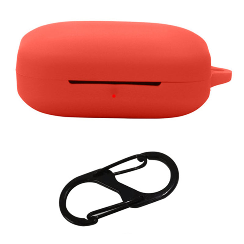 For OnePlus Buds Pro 2 Soft Silicone Bluetooth Earphones Case with Anti-lost Buckle