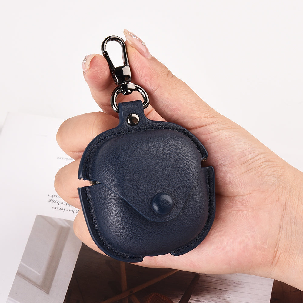 Earphone Case for Samsung Galaxy Buds Pro / Buds Live / Buds2 Pro , PU Leather Earbud Cover with Key Holder