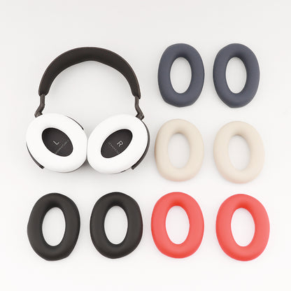 1 Pair Silicone Earpad for Sennheiser MOMENTUM 4 Wireless Bluetooth Headphone Soft Cushion