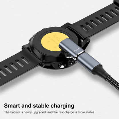 Straight Type-C Watch Charging Converter for Garmin Smartwatch Charging Connector Adapter