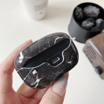 For Sony WF-1000XM5 Bluetooth Earphone PC Protective Case Marble Pattern Earbud Cover