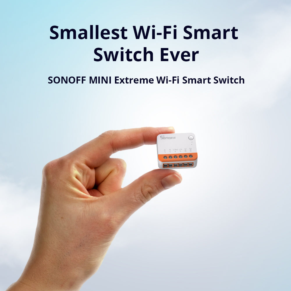 SONOFF MINIR4 WiFi Smart Switch Module Zero Fire Modified Parts Mini WiFi Voice Remote Control Home Switch