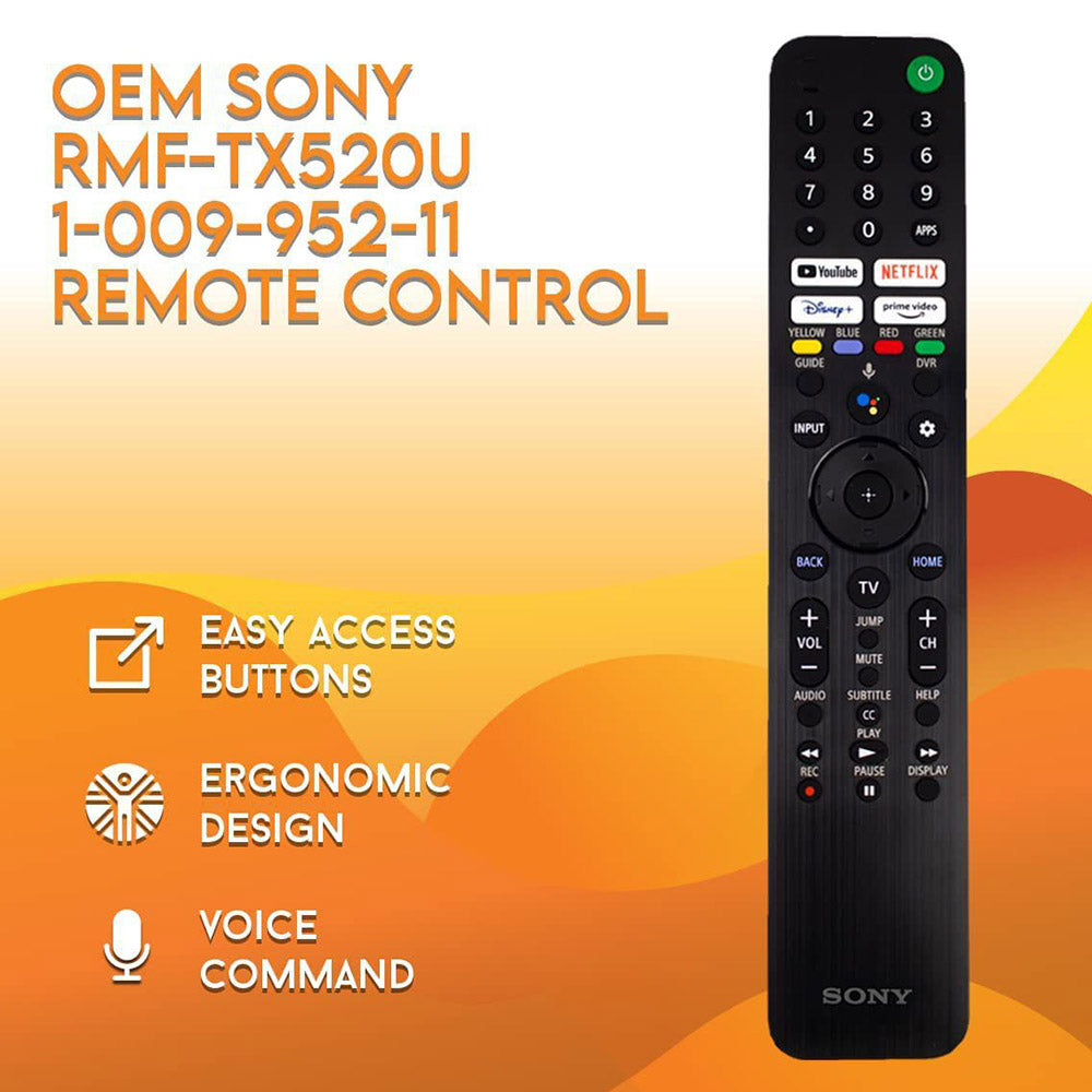 RMF-TX520U For Sony TV Remote Replacement Hard ABS Plastic Television Remote Controller