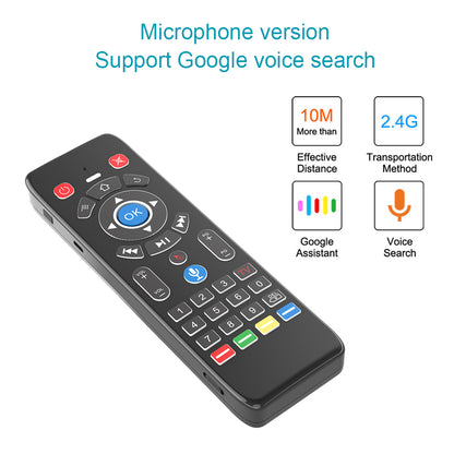 T16+M Voice Remote 2.4G Wireless Air Mouse Android TV Box Smart TV Remote Controller