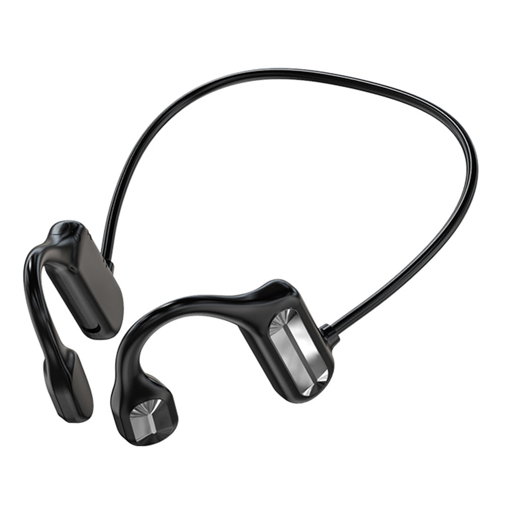 BL09 Bone Conduction Wireless Bluetooth 5.2 Headphone Type-C Ear-Hook Sports Sweatproof Headset Earphone