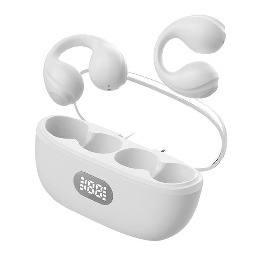 F50 / P-Q3 Open Ear Clip Headphones Wireless Bluetooth Clip On Headset Open Ear Earbuds Earphones