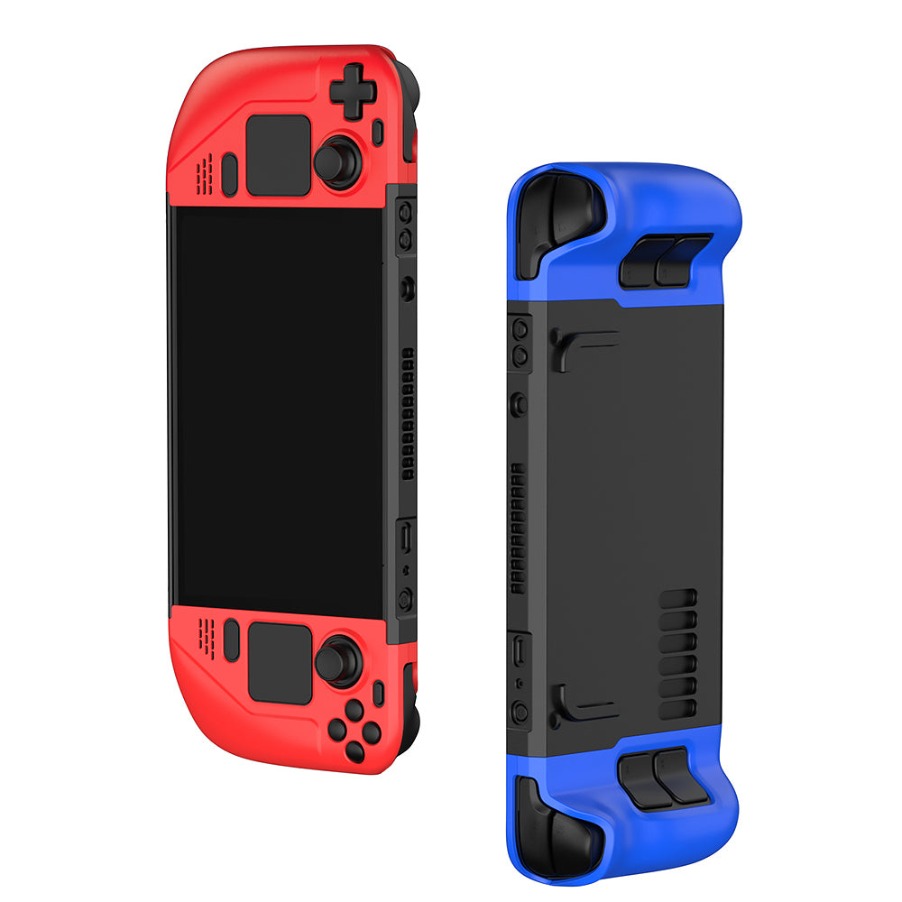 For Steam Deck Anti-Scratch Game Controller Case Shockproof Carbon Steel Protective Cover Protector