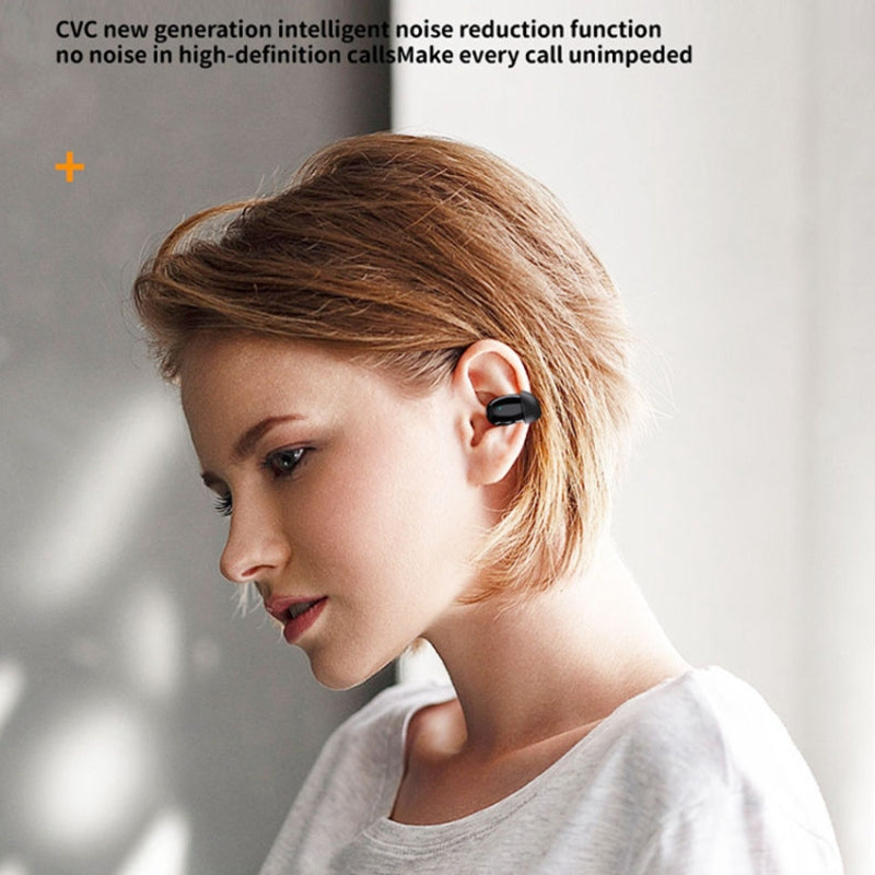 Q96 Bone Conduction Headphone Bluetooth 5.3 Wireless Sport Running Earphone with 300mAh Digital Display Charging Bin