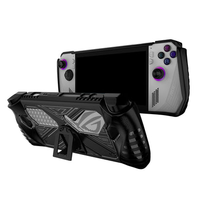 For Asus ROG ALLY Game Console Soft TPU Case Impact Resistant Protective Cover with Kickstand