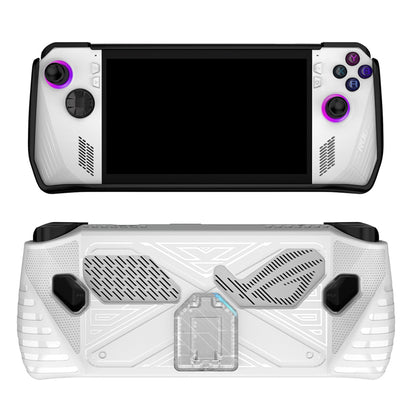 For Asus ROG ALLY Game Console Soft TPU Case Impact Resistant Protective Cover with Kickstand