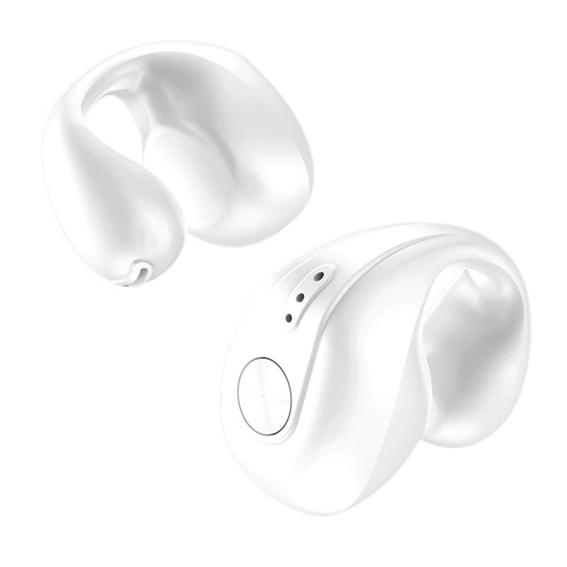 V50 Bluetooth Double Ear Headsets Bone Conduction Earphones Wireless Sport Running Clip-on Headphones