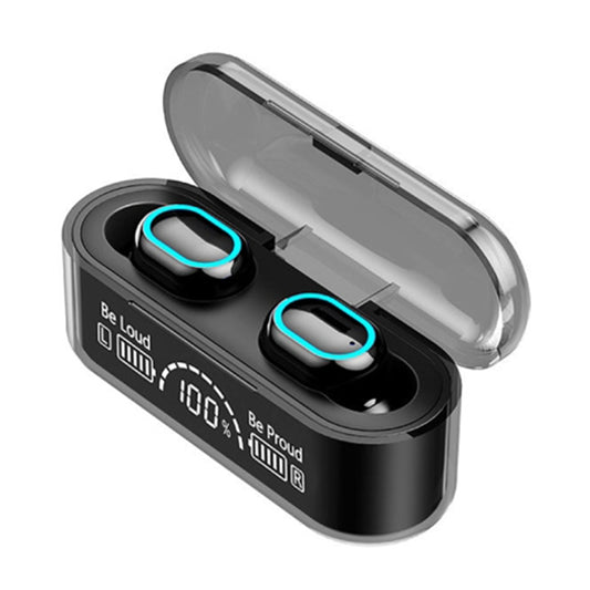 G35 TWS Wireless Bluetooth Earphone Mini In-ear Earbuds Touch Headset with Digital Display Charging Case