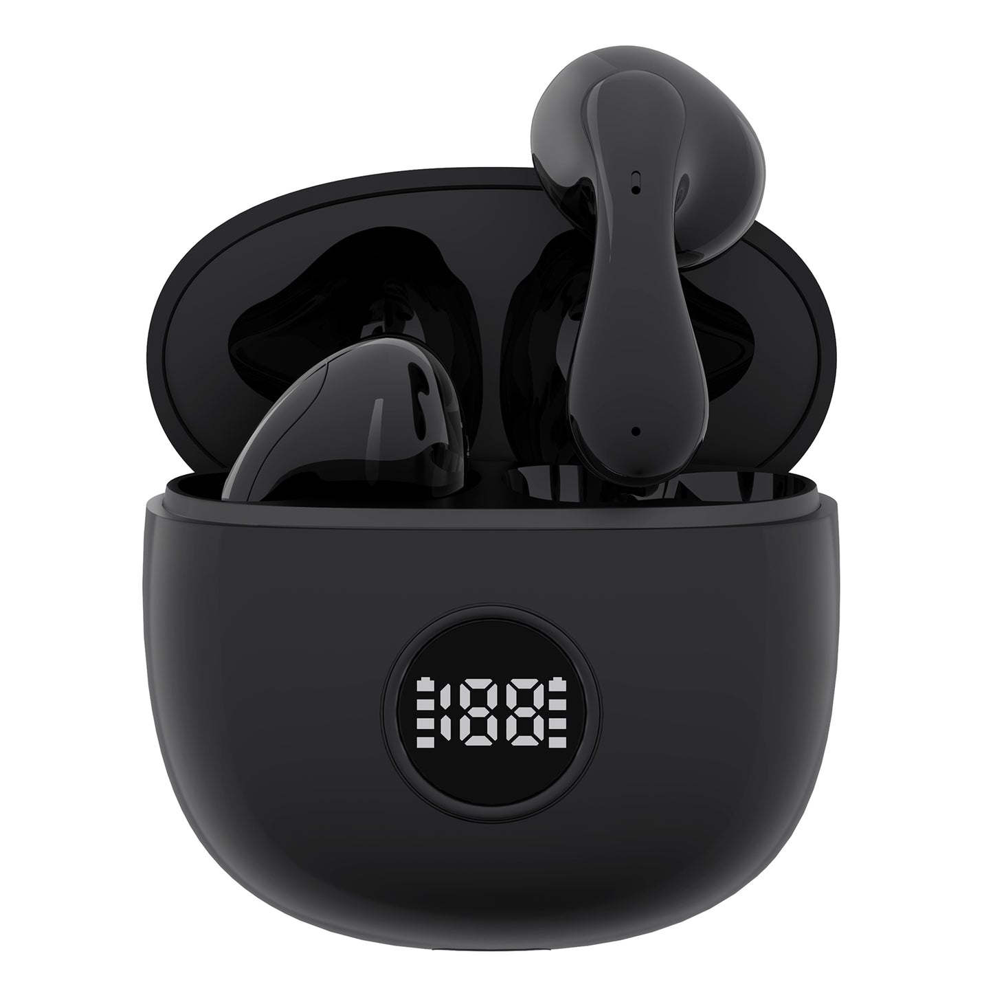 T88 TWS Bluetooth 5.3 Wireless Earphones Sports Headphones with Digital Display Charging Case (No CE Certificate)