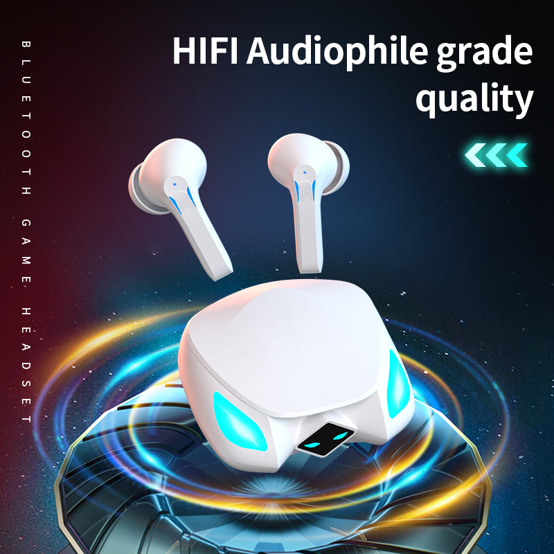 T28 Low Latency Game / Music Dual-mode Earphones RGB Light Bluetooth 5.3 Headphones (No CE Certificate)