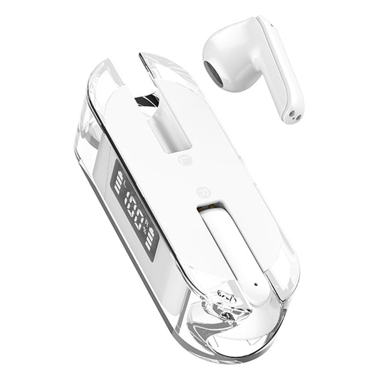 TM50 Half-In-Ear Low Latency TWS Earbuds Sports Bluetooth Headset with Digital Display