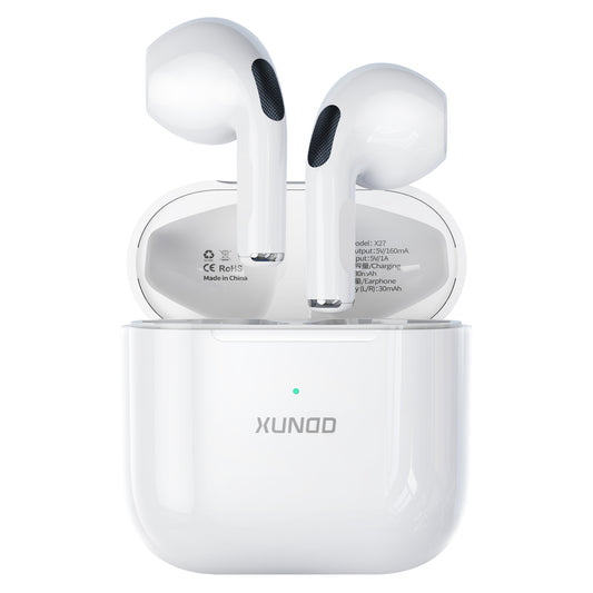 XUNDD X27 Wireless Earbuds TWS Half in-Ear Headsets Bluetooth 5.1 Headphones 40H Playtime