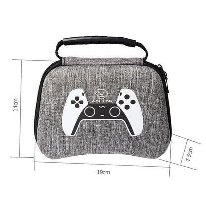 AOLION Portable Carrying Case for PS5 Controller Storage Bag Waterproof EVA Hard Shell