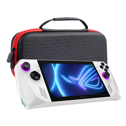 For ASUS ROG Ally Game Console Storage Bag Portable Carrying Bag with Silicone Case Cover