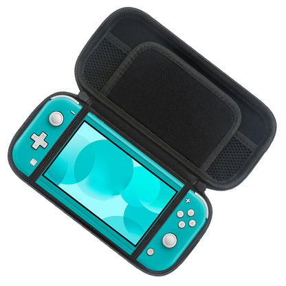 Storage Bag for Nintendo Switch Lite Game Console PU Leather+EVA Waterproof Carrying Case