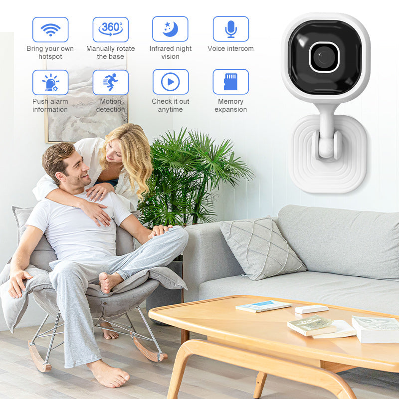 A3 Mini Home Security Camera WiFi Smart Two Way Voice HD Infrared Night Vision Camera