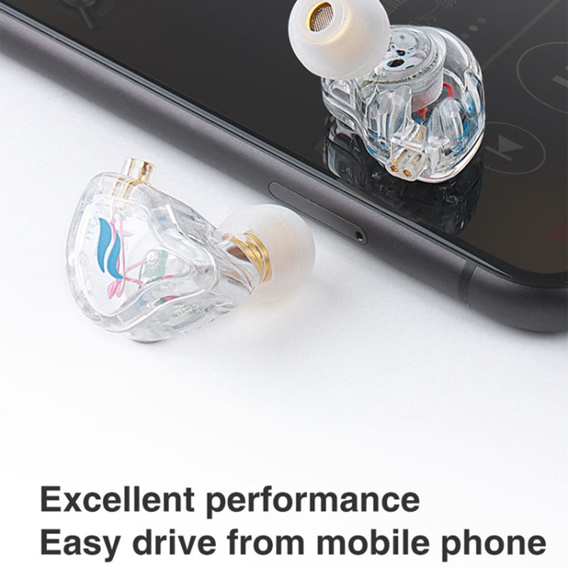 FZ FT1 Dynamic Earphone Stereo Surround Music Earbuds with Detachable Cable, No Mic