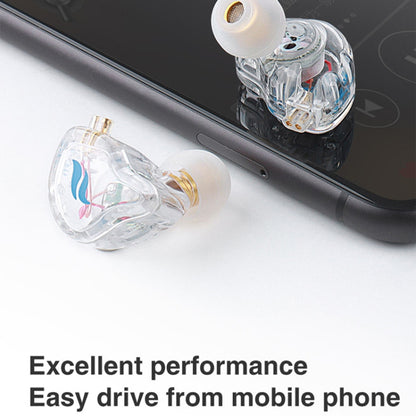 FZ FT1 Dynamic Earphone Stereo Surround Music Earbuds with Detachable Cable, No Mic