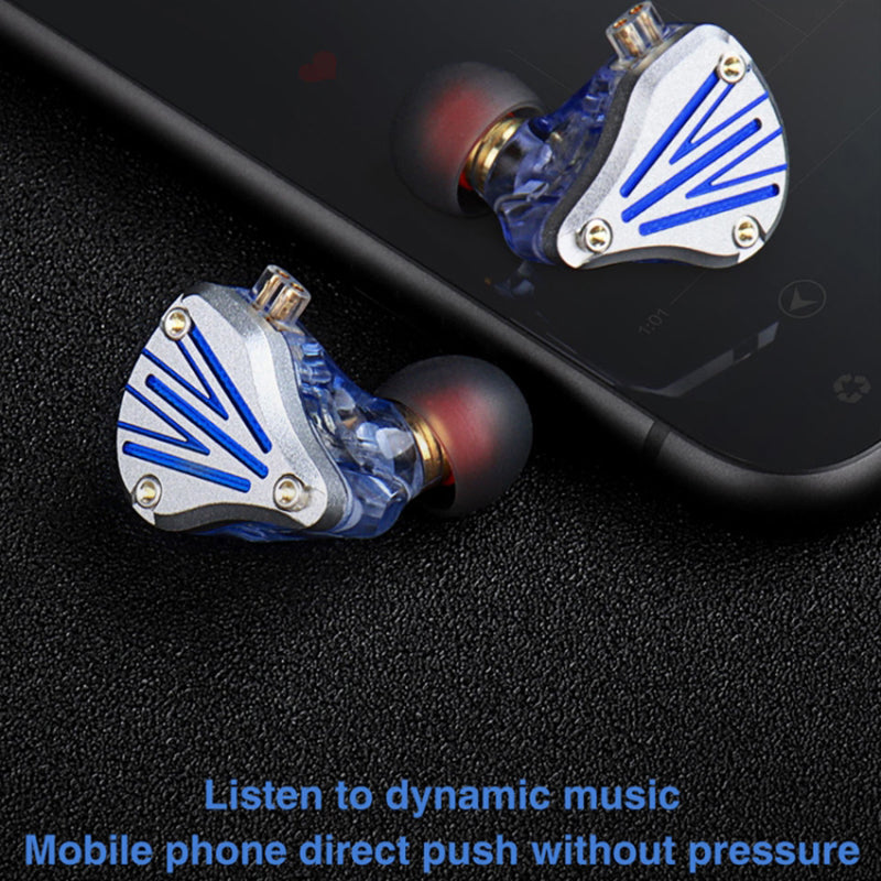 FZ Liberty Max In Ear Dynamic Headphones Sports Noise Cancelling Headset IEM Earbuds, with Mic