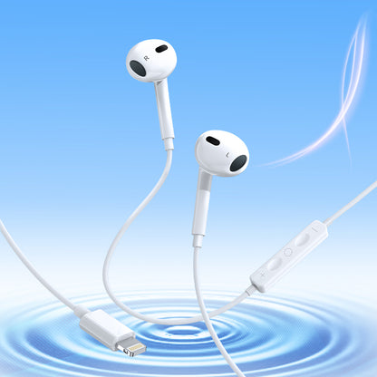 XUNDD XDHE-017 3.5mm Wire Control Music Call Earphone Semi-in-ear Mobile Phone Headset