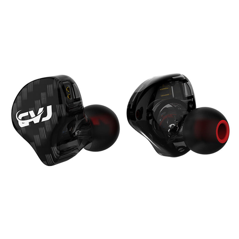 CVJ CSA In-Ear 3.5mm Wired Headset Noise Canceling HiFi Moving Iron Headphones, No Microphone