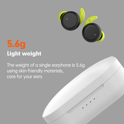 T40 Ear Hook Wireless Earphone IPX6 Waterproof Hands-free Touch Control Bending Sports Earbuds