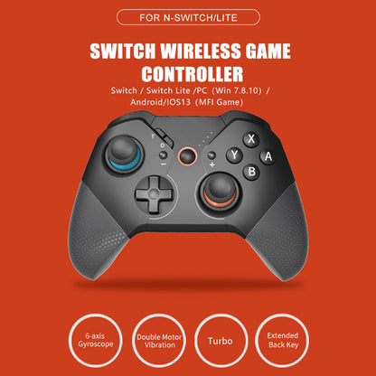 SW531 Wireless Gaming Controller for Nintendo Switch , Bluetooth Gamepad with LED Light