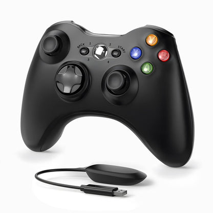 8652-360 2.4G Wireless Gamepad for Xbox 360 / Windows Computer / PS3 / Android TV Game Controller with Receiver