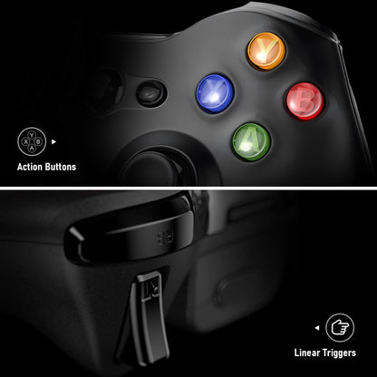 8652-360 2.4G Wireless Gamepad for Xbox 360 / Windows Computer / PS3 / Android TV Game Controller with Receiver