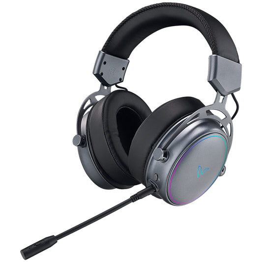 RAPOO VH800 Over-ear Wireless Headset RGB Light Bluetooth Dual Mode Dual Cavity Structure E-sports Gaming Headphone