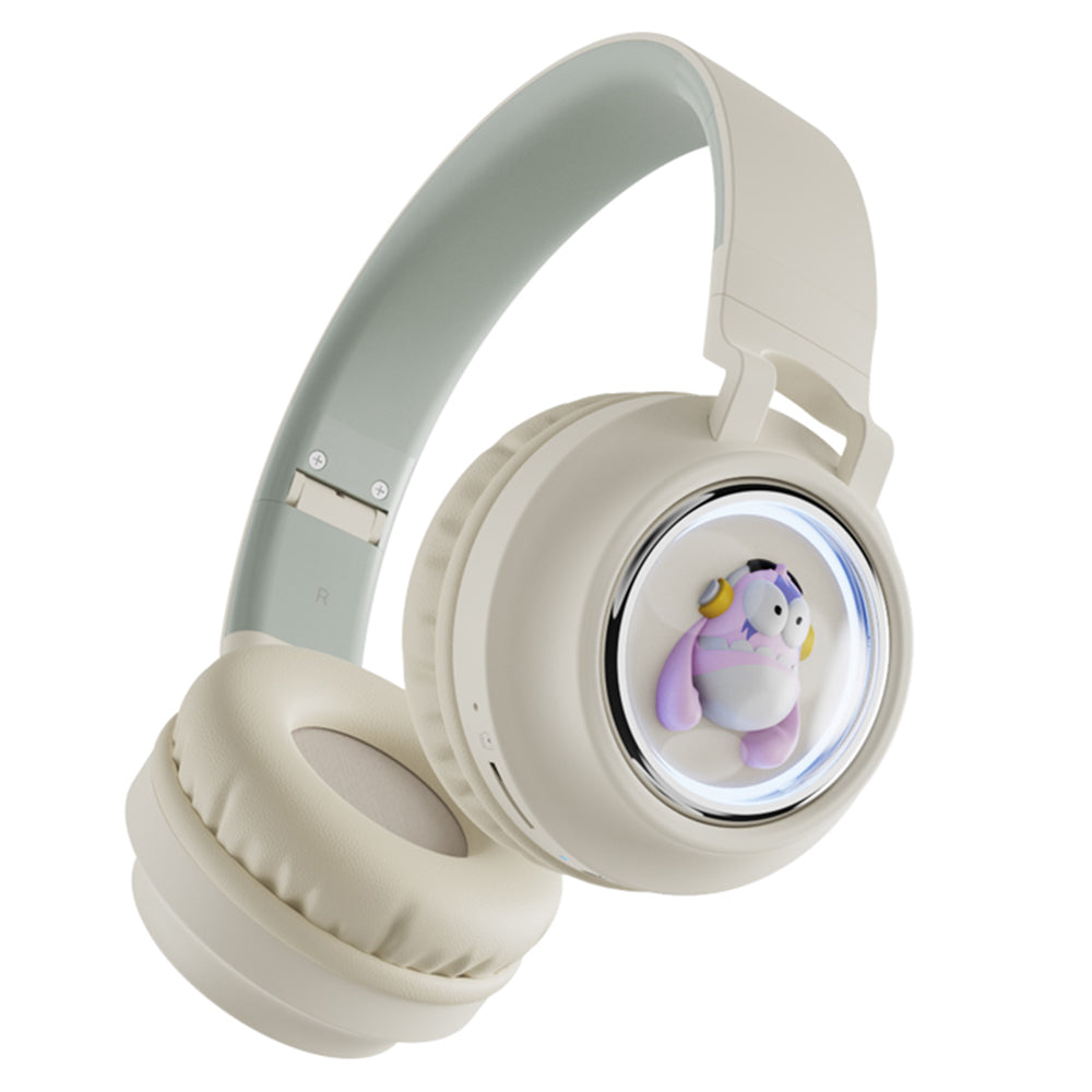 FINGERTIME Q1 BT5.3 Space Capsule Wireless Headset with Breathing Light Bluetooth Headphone for Kids