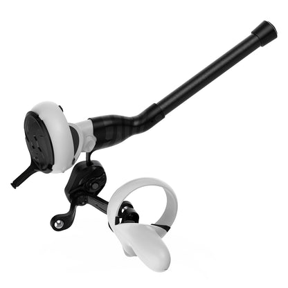 AMVR Q2FP1 For Oculus Quest 2 Fishing Rod VR Game Accessories Compatible with Baitcasting Reel