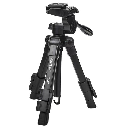 YUNTENG VCT-608 Portable Camera Phone Stand Professional Live Streaming Photography Tripod