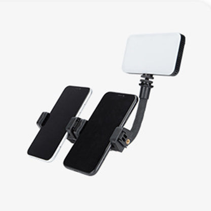 FOTOPRO ABS Pop Out Mobile Phone Clip with Cold Shoe Mount for Live Broadcast