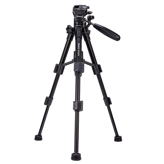 JMARY KP-2203 Portable SLR Camera Phone Stand Aluminum Alloy Telescopic Live Streaming Photography Tripod