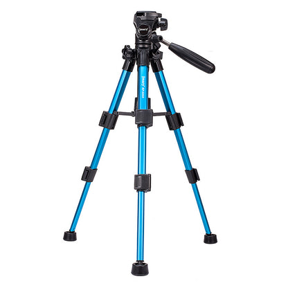 JMARY KP-2203 Portable SLR Camera Phone Stand Aluminum Alloy Telescopic Live Streaming Photography Tripod