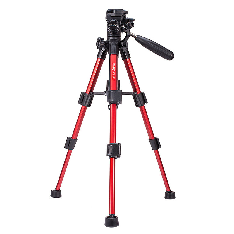 JMARY KP-2203 Portable SLR Camera Phone Stand Aluminum Alloy Telescopic Live Streaming Photography Tripod