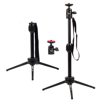 JMARY MT68 Portable Photography Selfie Mini Tripod Aluminum Alloy Telescopic SLR Camera Phone Stand