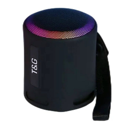 T&amp;G TG373 LED Breathing Light Portable Bluetooth Speaker Outdoor Wireless Stereo Subwoofer