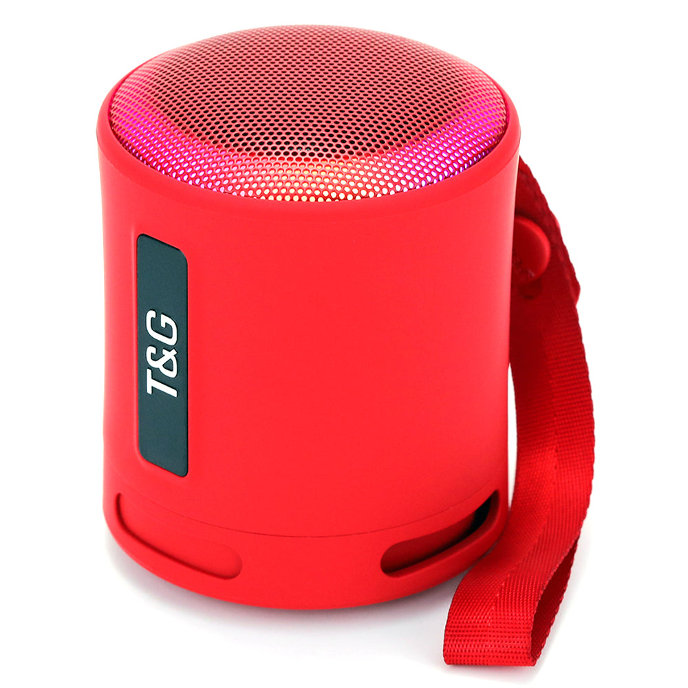 T&amp;G TG373 LED Breathing Light Portable Bluetooth Speaker Outdoor Wireless Stereo Subwoofer