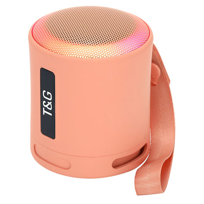 T&amp;G TG373 LED Breathing Light Portable Bluetooth Speaker Outdoor Wireless Stereo Subwoofer