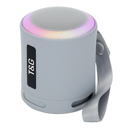 T&amp;G TG373 LED Breathing Light Portable Bluetooth Speaker Outdoor Wireless Stereo Subwoofer