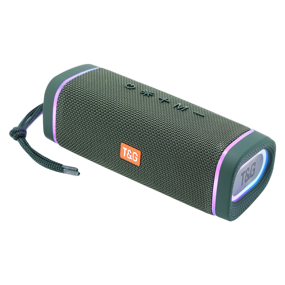 T&amp;G TG375 Wireless Bluetooth Speaker Portable Sound Column with RGB Lighting TWS Stereo Subwoofer Boom Box