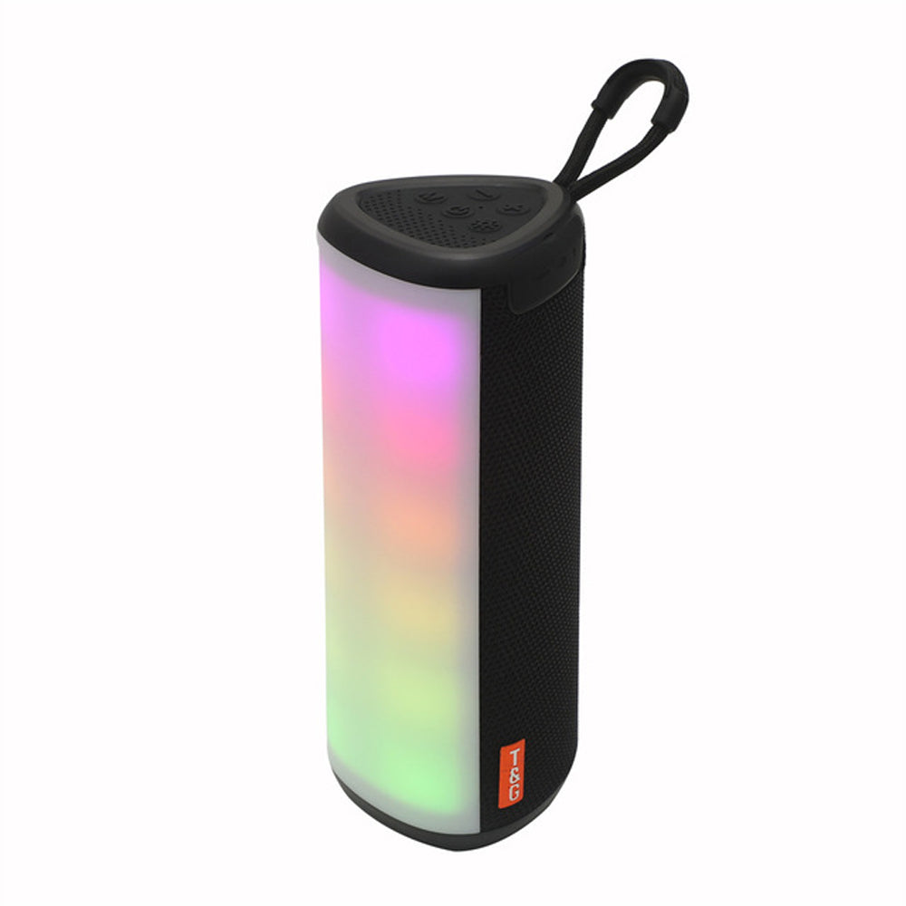 T&amp;G TG357 Portable Wireless Bluetooth Speaker Outdoor TWS Stereo Subwoofer with RGB Light