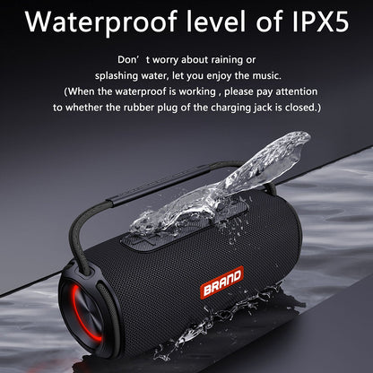 X5 Portable Rechargeable Bluetooth Speaker 40W Waterproof Outdoor TWS Wireless Stereo Subwoofer