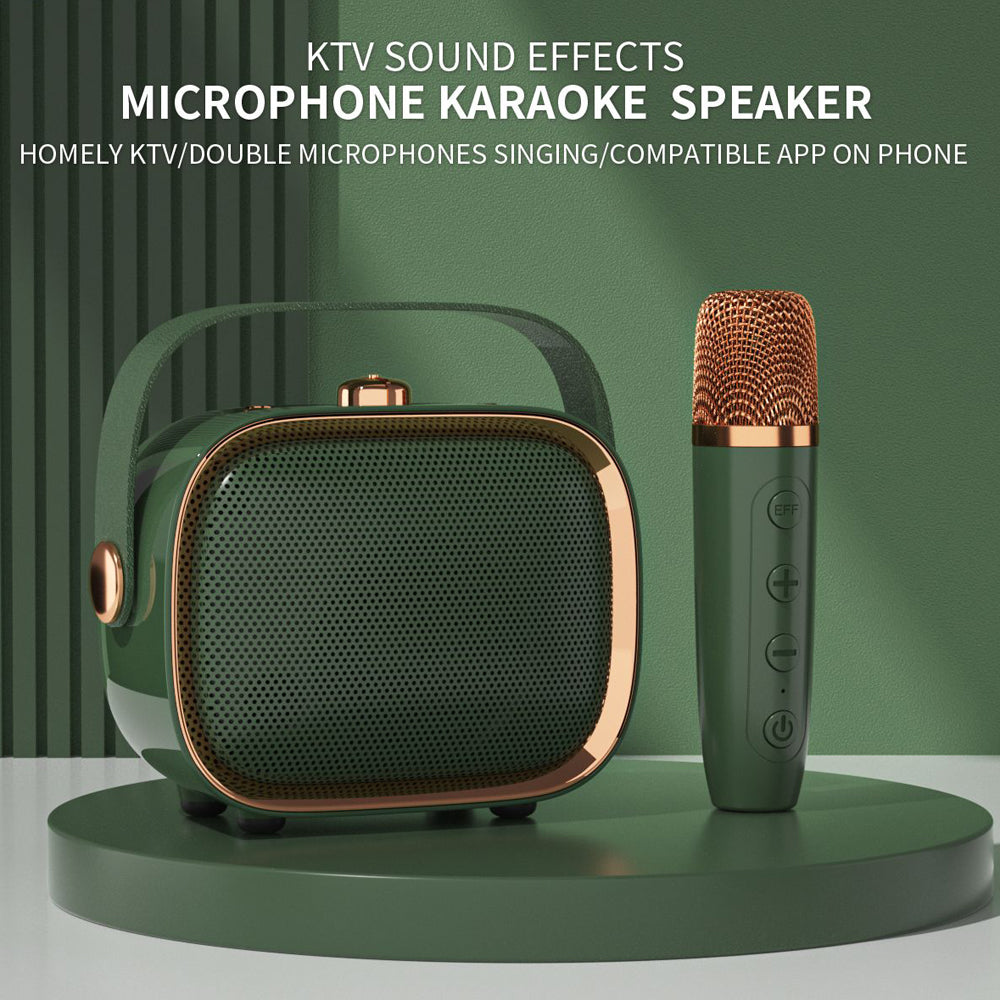 NEWRIXING NR138W Wireless Speaker TWS Handheld Noise Cancelling Smart Bluetooth Microphone Sound Amplifier Music Player